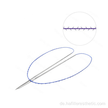 Doppelnadelfaden 20g 110 mm Gesicht